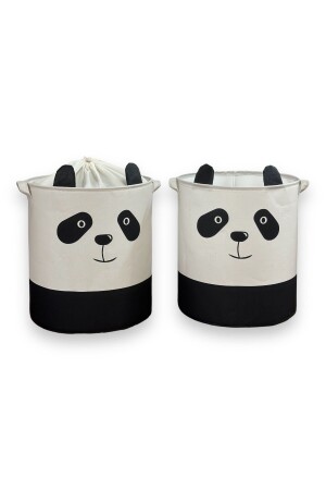 Panda Designed 2' Baby Kinderzimmer Organizer Aufbewahrungsbox Spielzeug Schmutzkorb 37x40 - 7