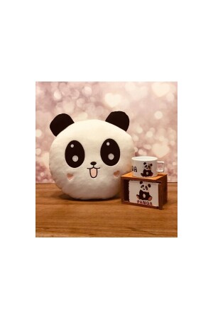 Panda-Kissen und Becher-Set pndst - 1