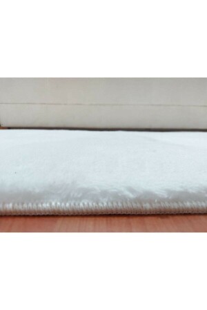 Panda Soft 60x100 Beyaz Banyo Paspası Puffy Paspas Pofuduk Beyaz - 4