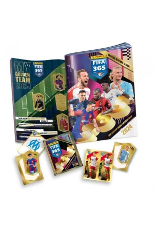 Panini Fifa 365 2024 Fußballspieler-Aufkleber, Karten, Album, Magazin + 2er-Pack (10 Aufkleber) - 5