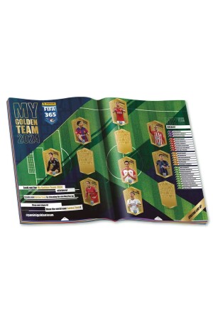 Panini Fifa 365 2024 Fußballspieler-Aufkleber, Karten, Album, Magazin + 2er-Pack (10 Aufkleber) - 7