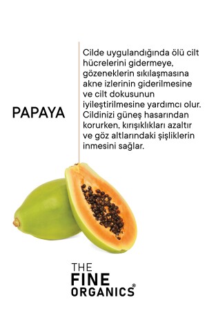 Papaya Özlü Kırışıklık Ve Torbalanma Karşıtı Göz Çevresi Bakım Kremi- 20ml - 4