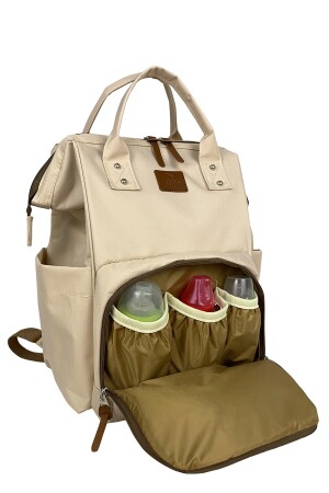 Paris Stylo Mutter-Babypflege-Rucksack-beige Stylo Paris - 5