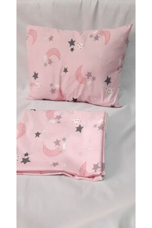 Park Crib Baby-Bettwäsche-Set Pink Moon Dedeli Bettbezug 70 x 120, Bettlaken 100 x 150, 2 Kissenbezüge - 7