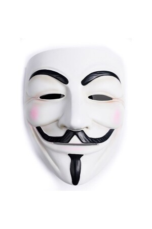 Partidolu Kunststoff V wie Vendetta Maske - 2