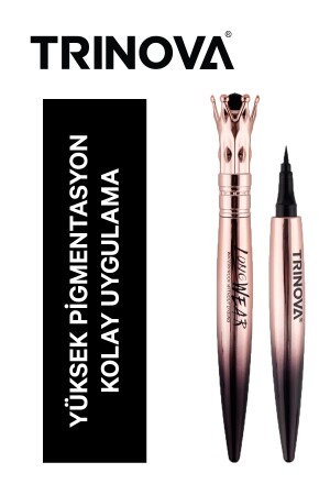 Party Queen Waterproof Eyeliner- Suya Dayanıklı Siyah Eyeliner - 2