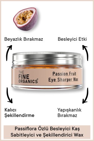 Passiflora Özlü Besleyici Kaş Sabitleyici & Şekillendirici Wax 50ml - 1