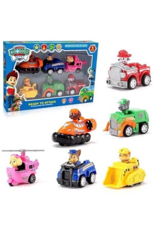 Paw Patrol Paw Patrol Figuren-Spielzeugset mit 6 Figuren RA2661 - 3