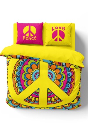 Peace Doppel-Bettbezug-Set HGN9057 - 3