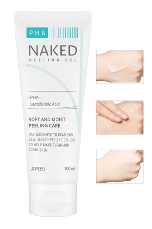 Peeling-Gel für empfindliche Haut mit Pha 100 ml APIEU Naked Peeling Gel (PHA) 8806185782616 - 3