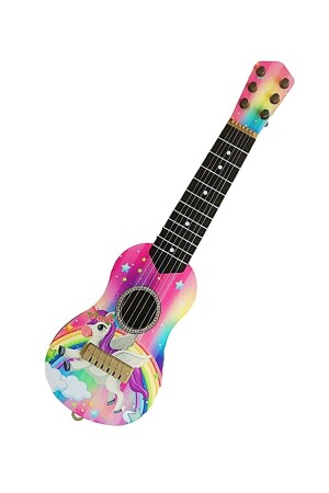 Pembe Oyuncak 6 Telli Ispanyol Gitar Unicorn My Little Pony Desenli 50 Cm. - 2