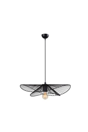 Pendelleuchte aus gewelltem Draht, spezielles Design, Durchmesser 90 cm, 165PL1. 10BL090 - 1