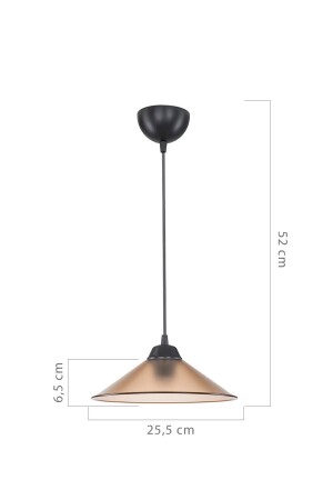 Pendelleuchte Kronleuchter Honigfarbe Wohnzimmer Küche Flur Schlafzimmer Lampe Kronleuchter2 - 6