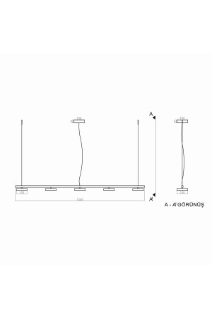 Pendelleuchte LED-Kronleuchter Cord Plex 84004 - 7