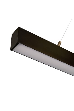 Pendelleuchte Linear LED 80 cm mattschwarzes Gehäuse - 4000 K (warmweiß) BZ025 - 4