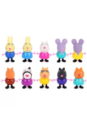 Peppa Pig 10+4 Figur Peppa, George Familie und Freunde 014PP014 - 5