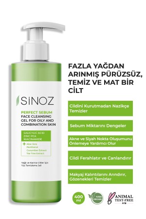 Perfect Sebum Dengeleyici Yüz Temizleme Jeli 400 ml Yağlı Karma Ciltler Için - 2