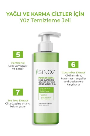 Perfect Sebum Dengeleyici Yüz Temizleme Jeli 400 ml Yağlı Karma Ciltler Için - 5