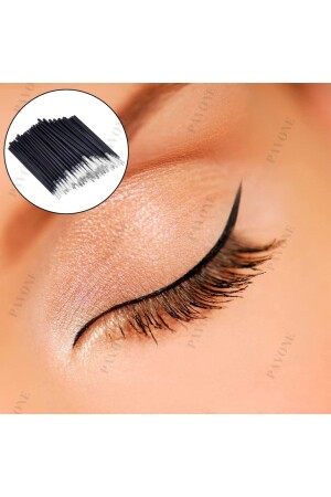 Permanent Makeup Micro Cotton Stick 50 Stück Seidenwimpernapplikator Eyeliner - 4