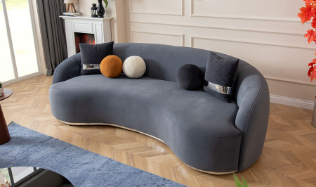 Peroni graues Sofa - 2