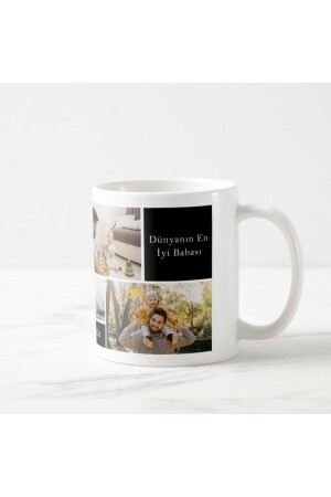 Personalisiertes Vatertagsgeschenk für Papa, Tasse mit Foto, Namen und Nachricht 1016736 - 6