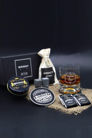 Personalisiertes Whisky-Set mit dem Namen Elagance vis03 - 4