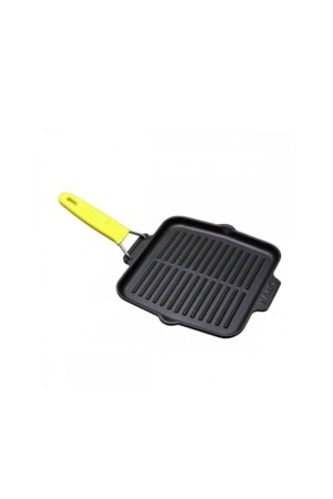 Pfanne mit Silikongriff, Gusseisengrill, 21 x 21 cm, 813104070012 - 6