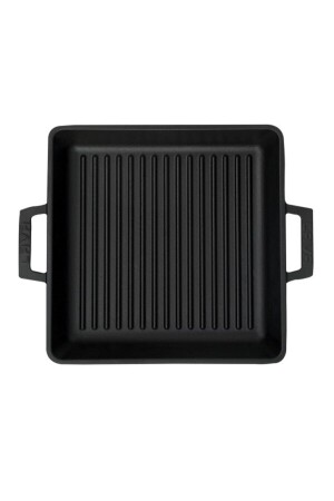 Pfanne, quadratischer Grill aus Gusseisen, 26 x 26 cm 801Useri Lava, quadratischer Grill aus Gusseisen LV 2626 - 5