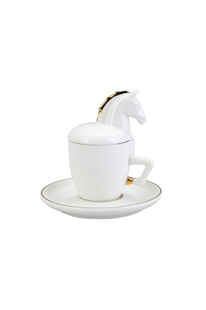 Pferde-Kaffeetassen-Set für 2 Personen 153. 03. 07. 9866 - 5