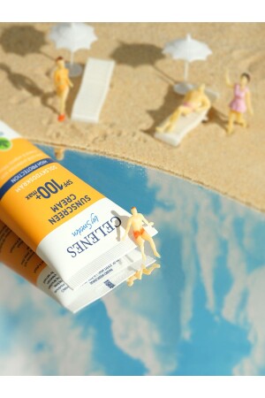 Pflanzliche Sonnenschutzcreme 100 Max Spf 50 ml / Alle Hauttypen - 4