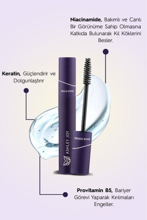 Pflegendes, stärkendes, aufpolsterndes Augenbrauen-Wimpernserum mit Keratin, 6 ml, 2 Stück, vorteilhaftes Set - 4