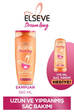 Pflegeset für langes Haar – Dream Long Repair Pflegeshampoo 360 ml & Haarpflegespülung 175 ml - 2