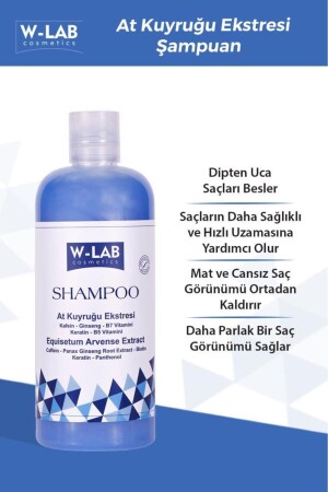 Pflegeshampoo für schnelles Wachstum, 400 ml - 3