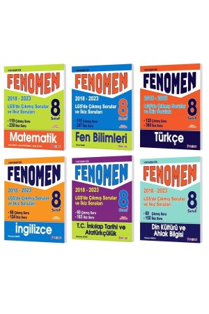 Phänomen 8. Fragen- und Zwillingsfragen-Set für die Klasse LGS 2018–2023, 6 Bücher, Ausgabe 2024 - 2