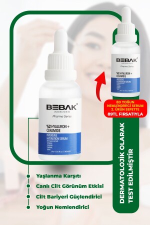 Pharma Yaşlanma Karşıtı, Bariyer Güçlendirici Ve Yoğun Nemlendiric 8d Hyaluron Serum 30ml 1100012761 - 1