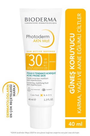 Photoderm Acne Matte Mattierende Wirkung SPF30 Sonnenschutzmittel für Mischhaut und fettige Haut 40 ml - 1