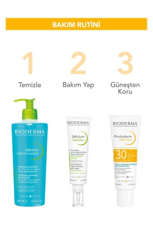 Photoderm Akn Mat Karma Ve Yağlı Ciltler Için Matlaştırıcı Etkili Spf30 Güneş Koruyucu 40ml - 7