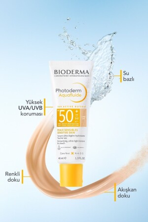 Photoderm Spf 50 Aquafluide Renkli Güneş Kremi 40 ml Light - 5