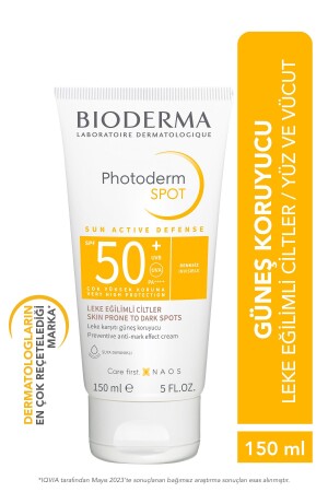 Photoderm SPOT SPF50+ Anti-Blemish Hochschutz-Sonnencreme für Gesicht und Körper 150 ml - 3