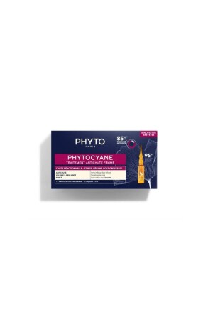 Phytocyane Anti-periodischer Haarausfall-Pflege für Frauen, 12 Ampullen x 5 ml - 2