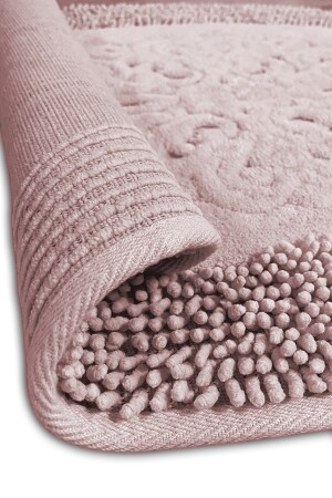 PIANTE OVAL COTTON PINK 2er-Set Badematten-Set aus Baumwolle 8682125920290 - 4