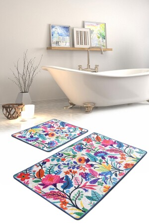 PICTURA DJT 2 LI SET Banyo Halısı, Paspas Takımı 8682125934921 - 2