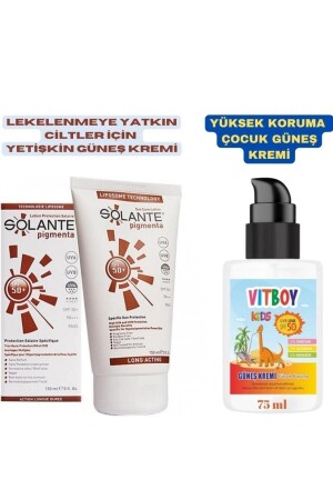 Pigmenta Lotion Spf 50+ 150 ml - Vitboy Hochschutz Spf 50+ Kinder-Sonnencreme 75 ml Solante-Vitboy Kids - 2