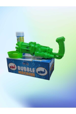 Pilli Köpüklü Oyuncak Baloncuk Köpük Makinesi Tabancası Bubble Machine - 50 ml Baloncuk Likiti 2483 - 2