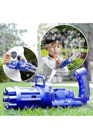 Pilli Köpüklü Oyuncak Köpük Makinesi Tabancası Bubble Machine -baloncuk Likitli HYD-6072391-2182 - 1