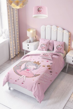 Pink Moon Princess Bettwäsche-Set für Babys und Kinder (MIT BLATT) - 3