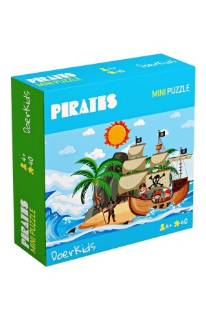 Piraten Minipuzzle 40 Teile Alter 4 - 2