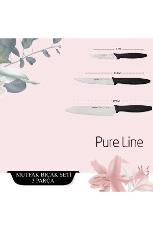 Pirge Pure Line Messerset 3tlg - 4