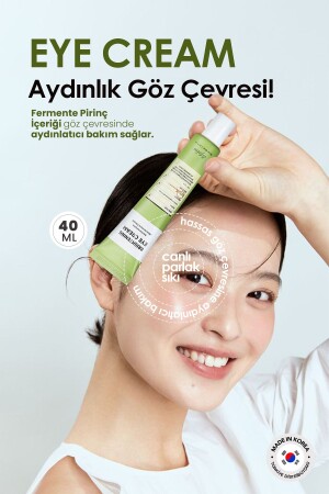 Pirinç Içeren Aydınlatıcı- Nemlendirici Göz Kremi Rice Brightening Eye Cream 40ml - 5