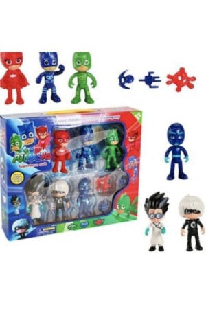 Pj Masks 10-teiliges Pijamaskeliler-Figuren-Spielzeugset - 5